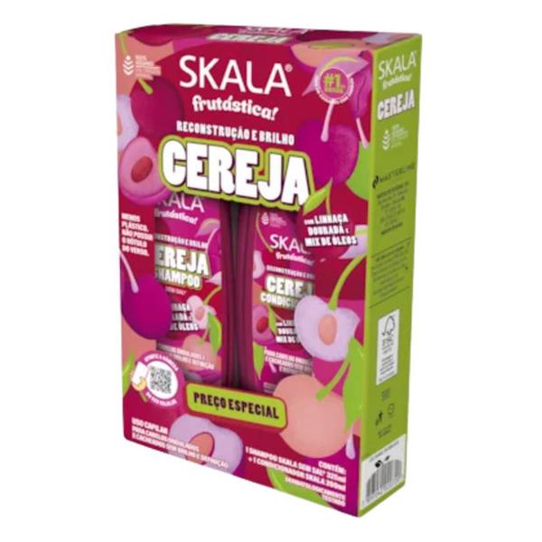 KIT SKALA SH+COND CEREJA 325ML/200ML