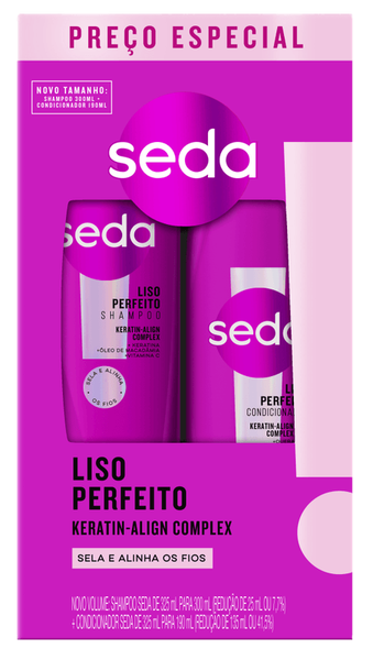 Kit Sh+cond Seda Liso Perf