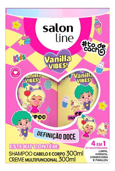 KIT SH+CREME S.LINE KIDS VANILLA DOCE