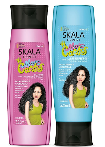 KIT SKALA SHAMPOO 325ML E CONDICIONADOR 200ML CRESPO DIVINO