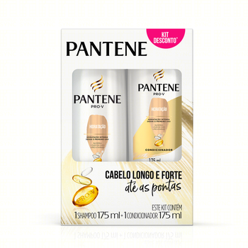 KIT PANTENE HIDRATACAO SHAMPOO 175ML + C