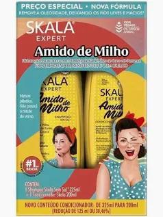 KIT SKALA SH 325ML+COND 200ML AMIDO