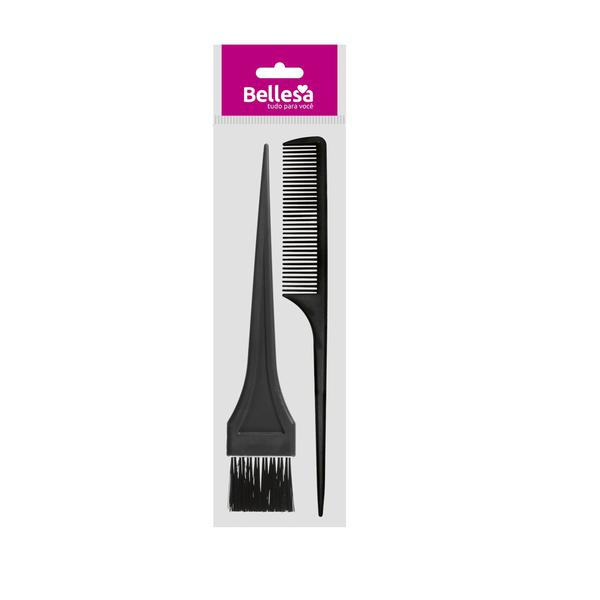 KIT TINTURA BELLESA PINCEL+PENTE
