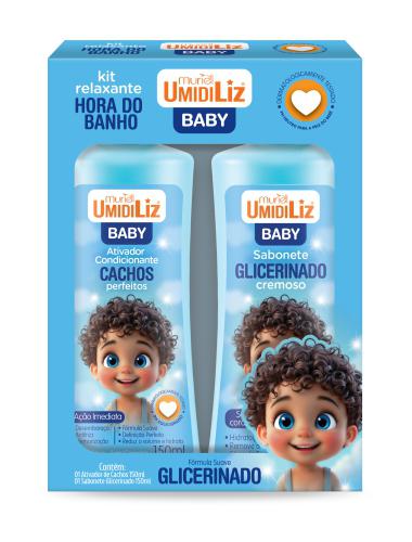 KIT  UMIDILIZ BABY SAB+ATIVADOR  AZUL