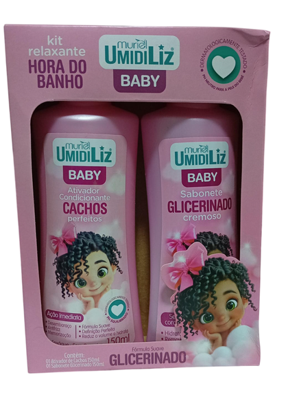KIT  UMIDILIZ BABY SAB+ATIVADOR  ROSA