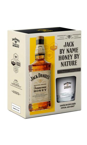 WHISKEY JACK DANIEL'S TENNESSEE HONEY 1L + COPO ON