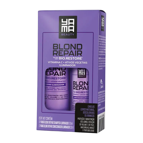 KIT BLOND REPAIR SH280+COND200ML YAMA