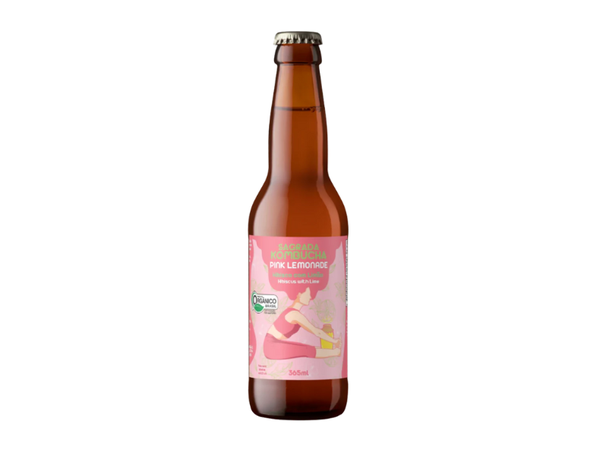 BEB SAGRADA KOMBUCHA PINK LEMONADE 365ML