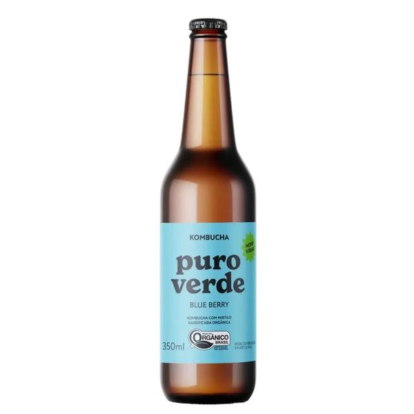 KOMBUCHA PURO VERDE 350ML MIRTILO