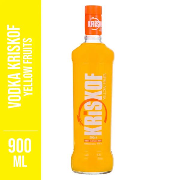 VODKA KRISKOF YELLOW FRUITS 900ML