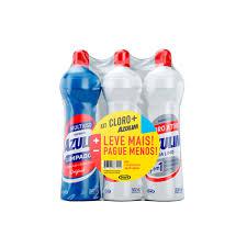 KIT AZULIM CLORO ATIVO 2UN+MULTIUSO 500M