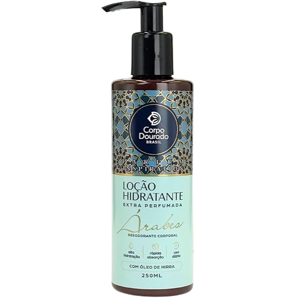 LOCAO HDRATANTE CORPO DOURADO 250ML MISTICA
