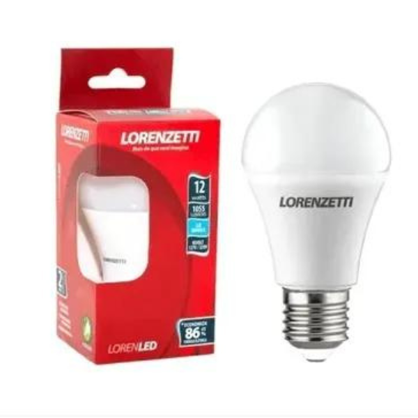 LAMPADA LED LORENZETTI 12W BRANCA