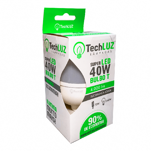 LAMPADA TECHLUZ LED 40W