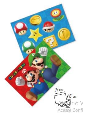 KIT DECORATIVO SUPER MARIO UN FESTCOLOR