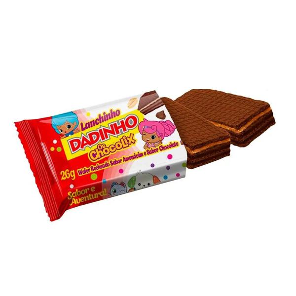 BISC WAFER CHOCOLIX CHOC DADINHO 26G