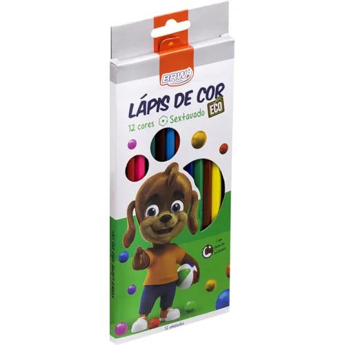 LAPIS COR BRW ECO HEX 12X1 R.LP1204