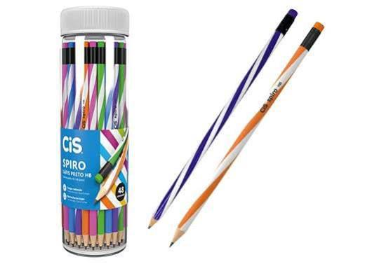 LAPIS C BORRACHA SPIRO CIS 1UN SORTIDA