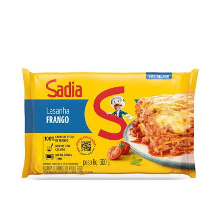 LASANHA SADIA FGO AO MOLHO SUGO 600G