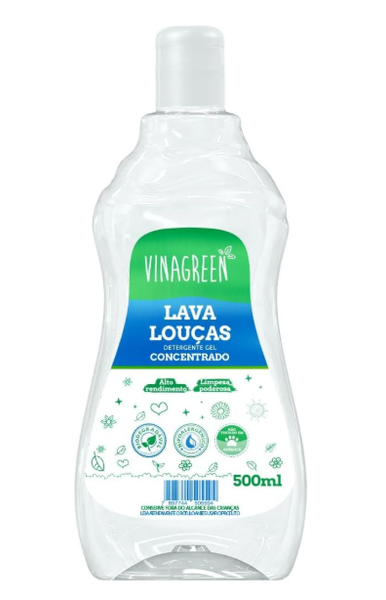 LAVA LOUCAS VINAGREEN CONC.500ML
