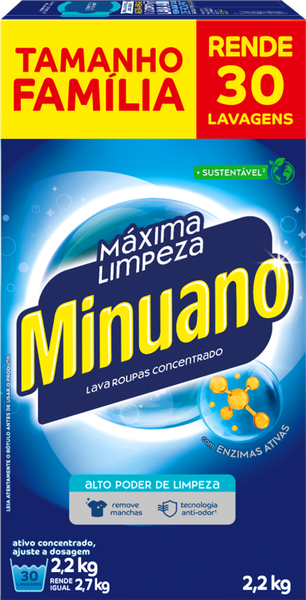 Det Po Minuano 2,2kg Sachet Azul