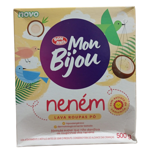 LAVA ROUPAS MON BIJOU EM PO NENEM 500G