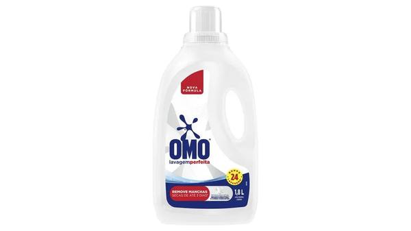 SABAO LIQUIDO OMO LAVAGEM PERFEITA 1,8L