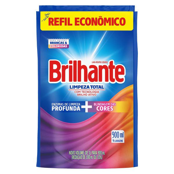 LAVA ROUPAS LIQ.BRILHANTE SCH/900ML CUID