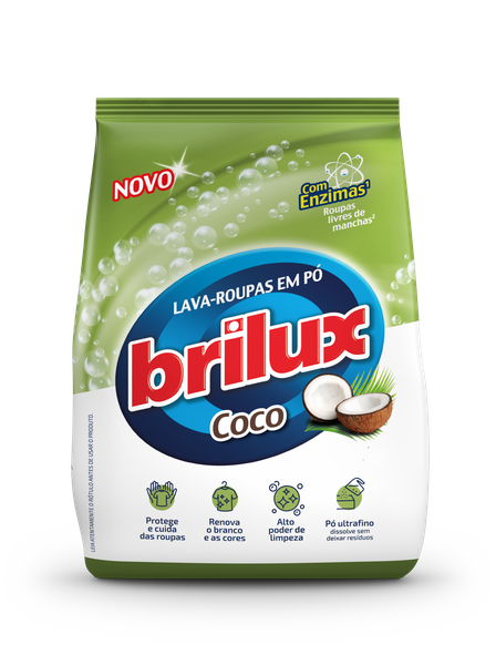 LAVA ROUPAS PO COCO  BRILUX 1600g