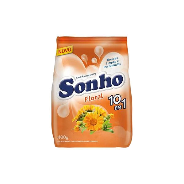 LAVA ROUPA PO SONHO 400G SACHET FLORAL