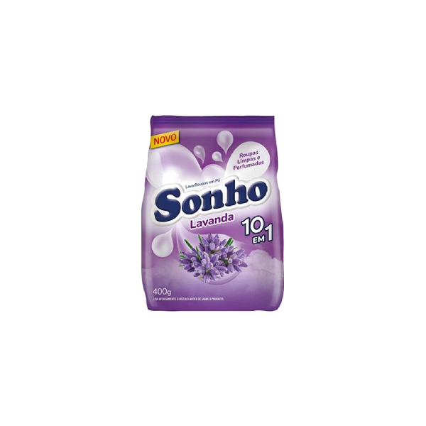 LAVA ROUPA PO SONHO 400G SACHET LAVANDA