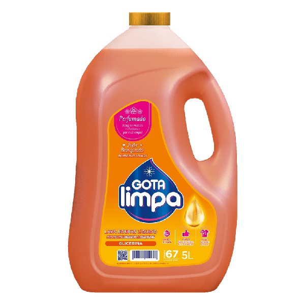 LAVA ROUPAS LIQ GOTA LIMPA 5LT GLICERINA