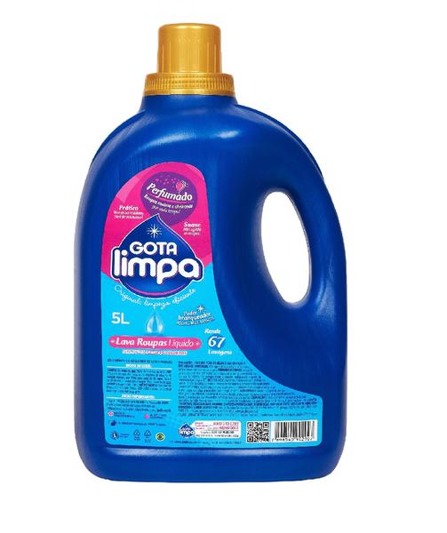 LAVA ROUPAS LIQ GOTA LIMPA 5LT ORIGINAL