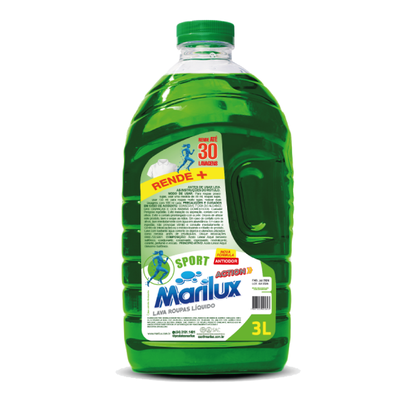 LAVA ROUPA LIQ ACTION SPORT MARILUX 3L