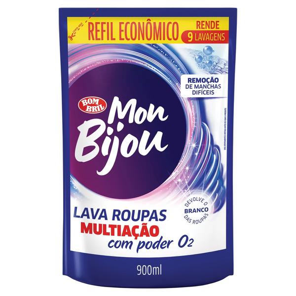 LR MON BIJOU 900ML REM MANCHAS AZUL REFIL