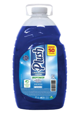 LAVA ROUPAS LIQ PLUSH 5L AZUL