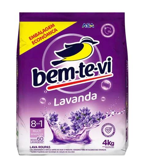 DET.PO BEM TE VI LAVANDA SAC.4KG