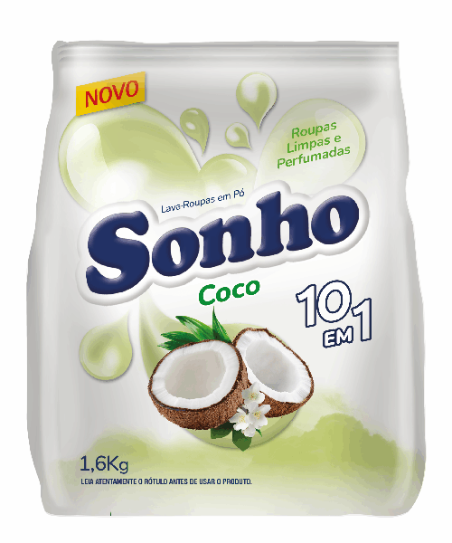 SABAO PO SONHO COCO 1,6KG SCH