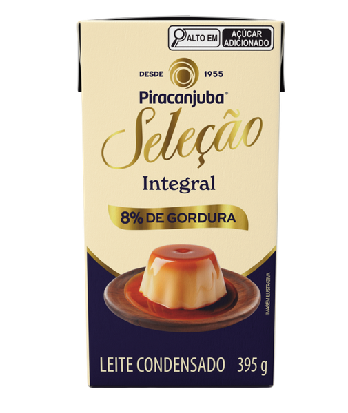 Leite Condensado Piracanjuba Integral TP 395g 8% Gordura
