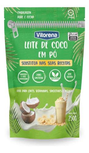 LEITE COCO PO VITORENA 250G