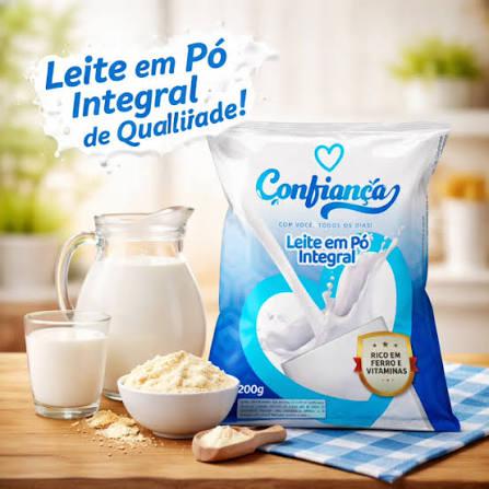 LEITE PO INT CONFIANCA 200G
