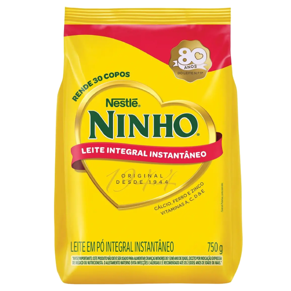 LEITE PO NINHO INTEGRAL INSTANTANEO 750G