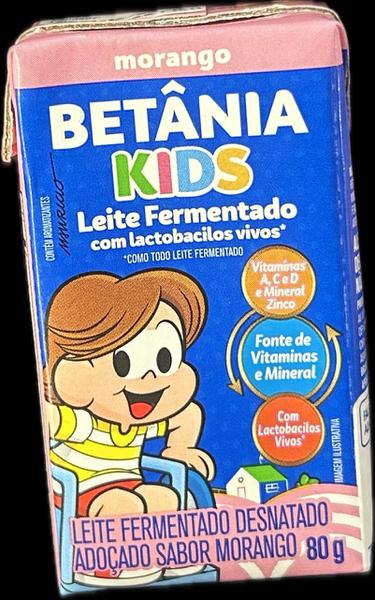 LEITE FERM BETANIA KIDS 80G MORANGO