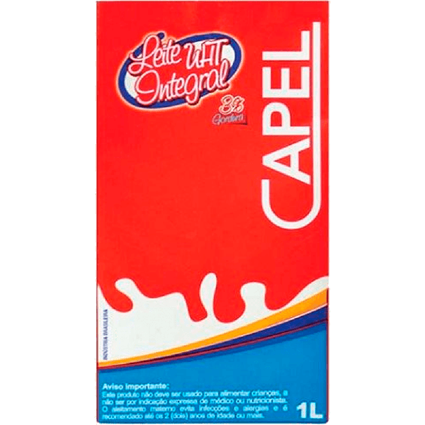 Leite LV Integral Capel 1Lt