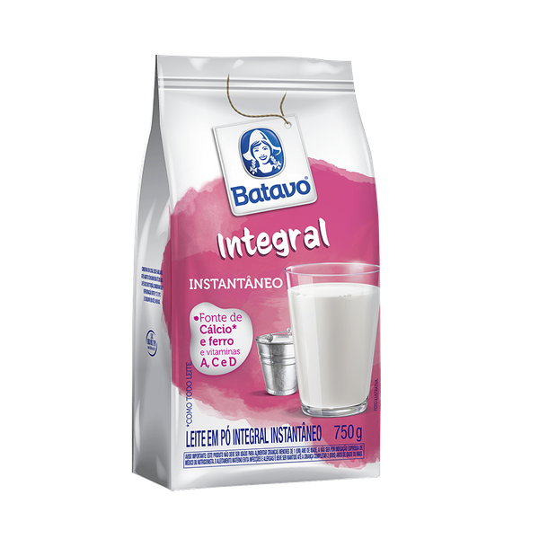 LEITE EM PO BATAVO 750G INTEGRAL INST