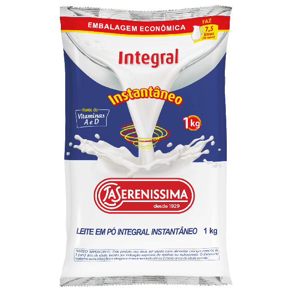 Leite Em Po Laserenissima Inst 1kg