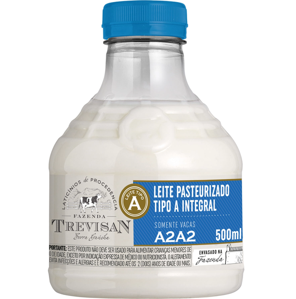 LEITE FAZENDA TREVISAN INTEGRAL 500ML