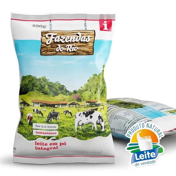 LEITE EM PO FAZENDAS DO RIO INTEGRAL 350G