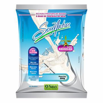 LEITE SOJA SOYNATUS BAUNILHA 300G