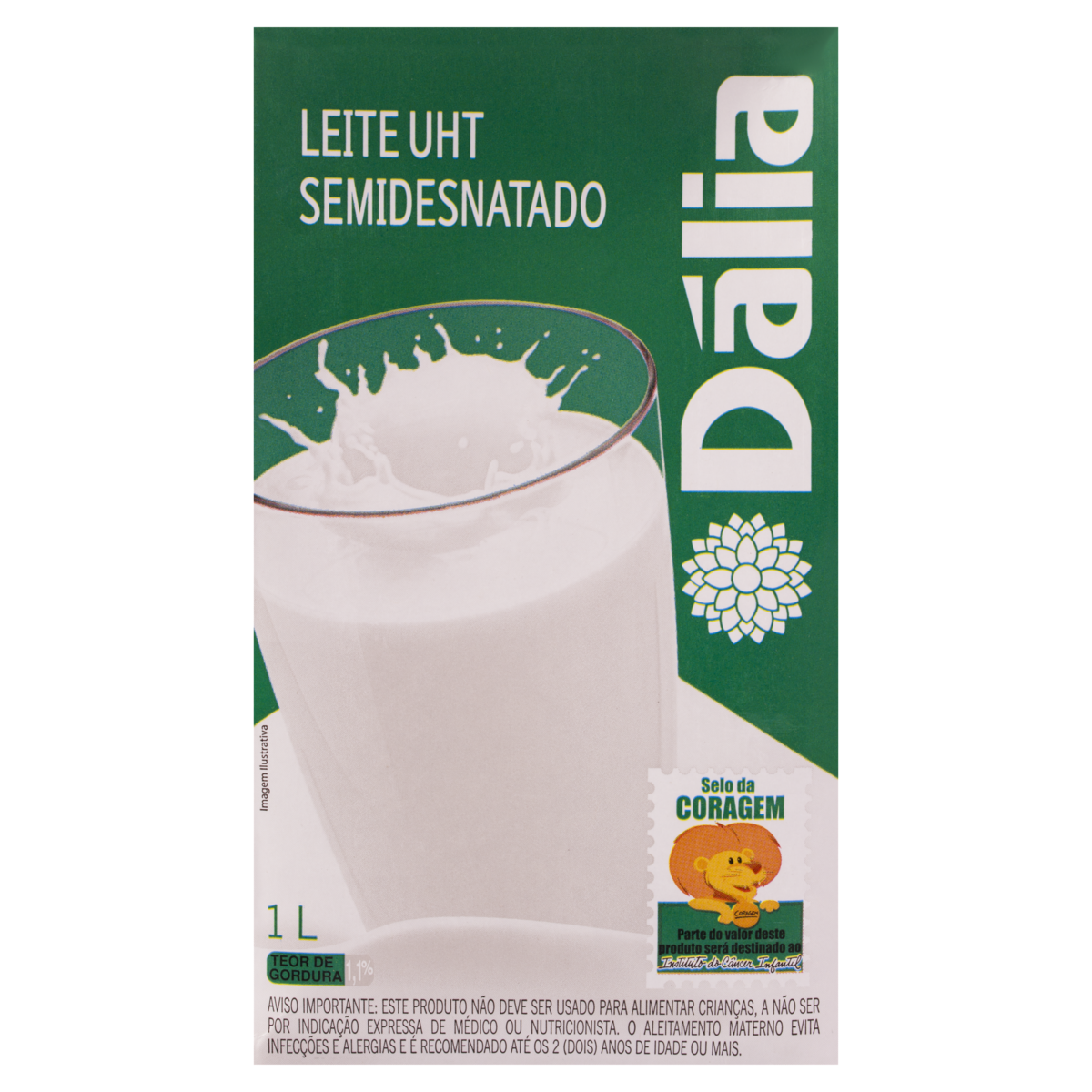 LEITE L.VIDA DALIA SEMIDESNATADO 1L